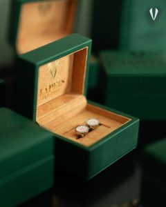 Mosaic pale pink mother of pearl Cufflinks for suits and tuxedos