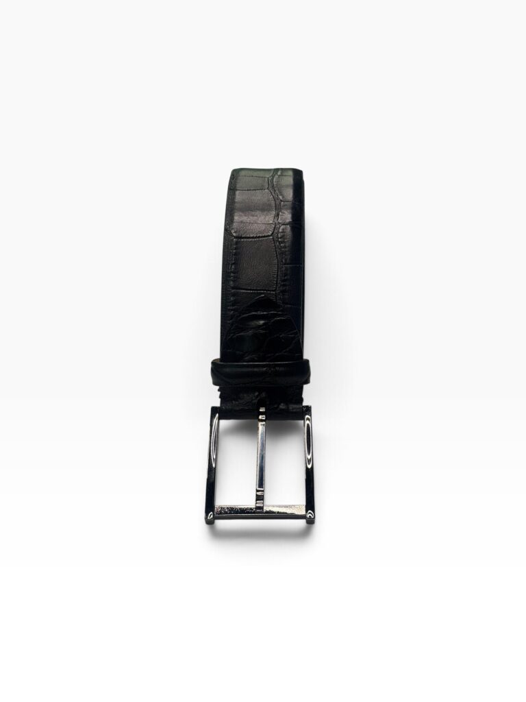 Obsidian Alligator Belt