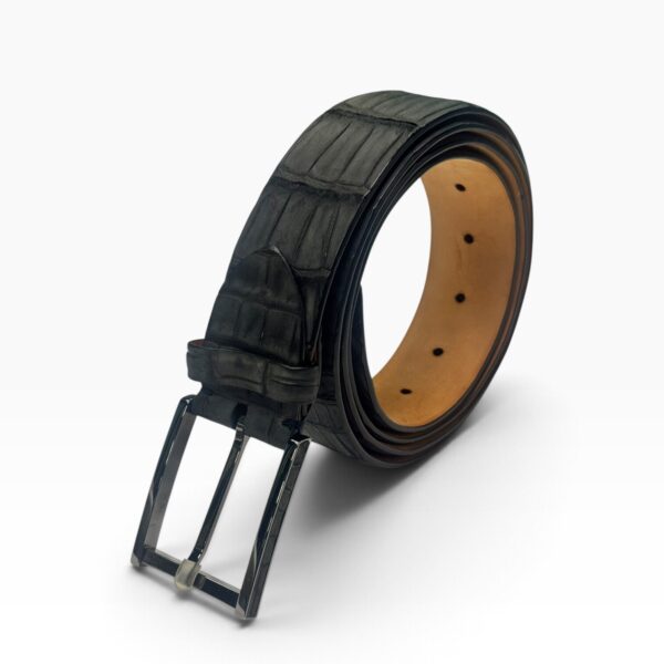 Obsidian Alligator Belt