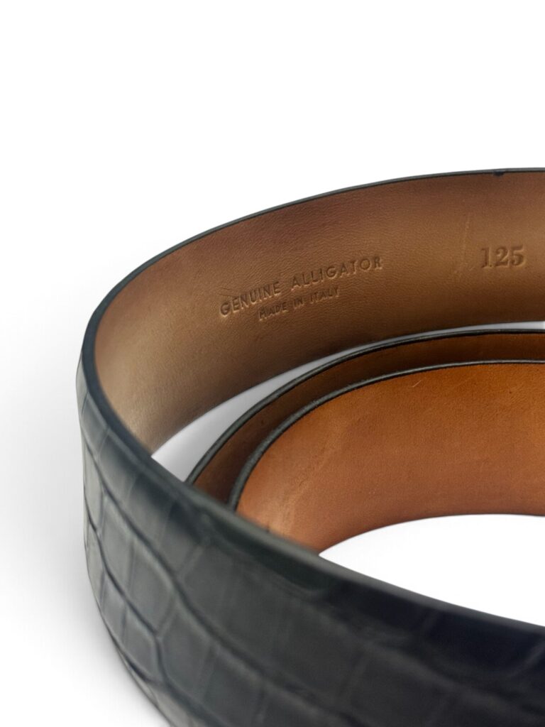 Mississippi Alligator Leather Belt