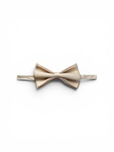 Beige Bow Tie