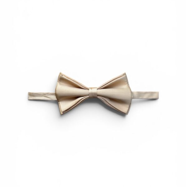 Beige Bow Tie