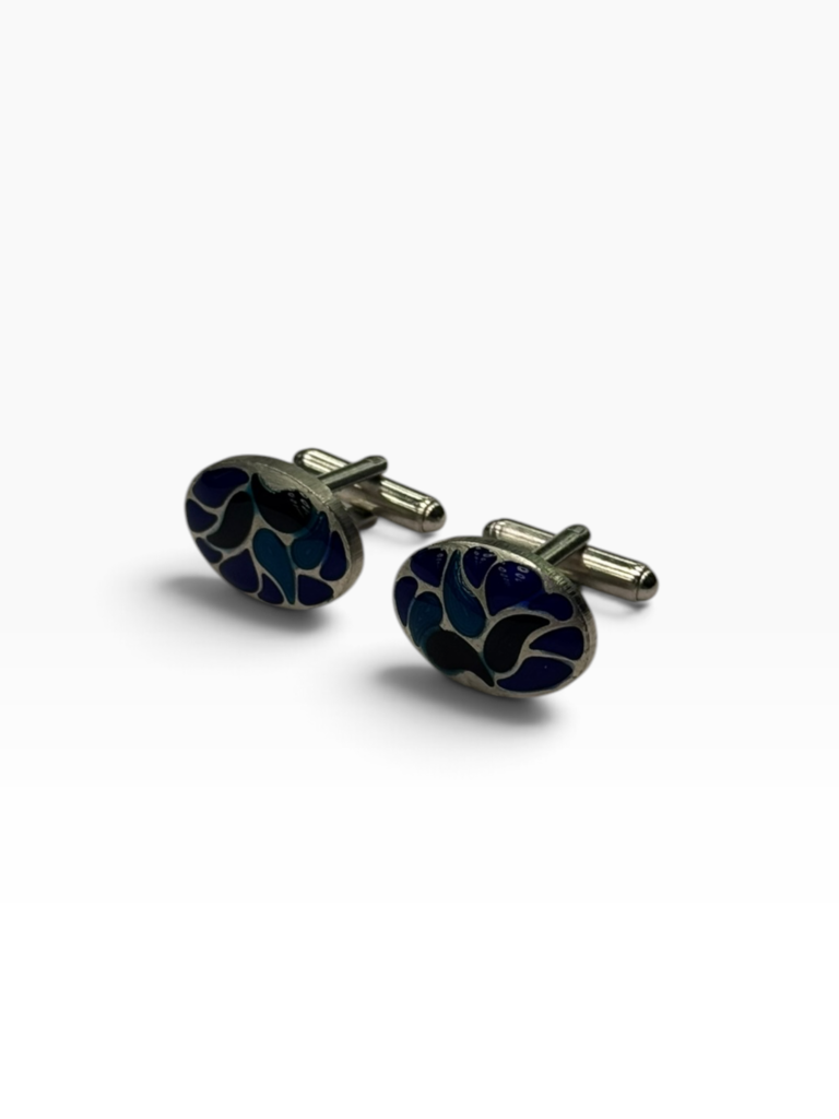 Art Nouveau Enamel Cufflinks