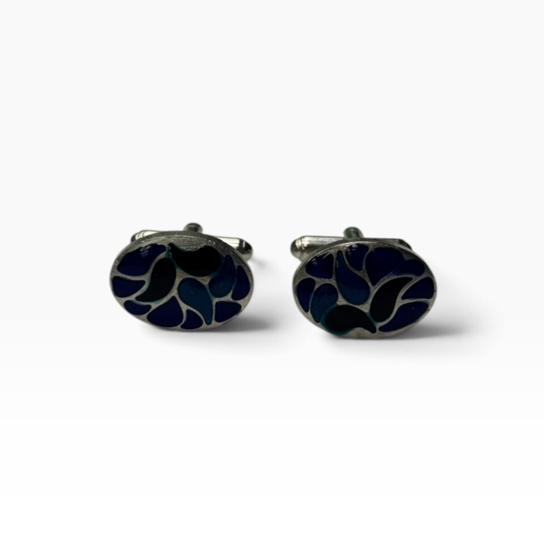 Art Nouveau Enamel Cufflinks