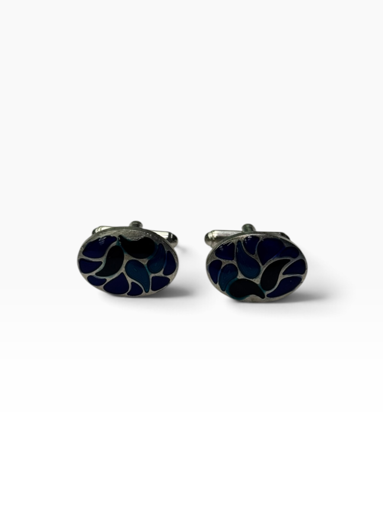 Art Nouveau Enamel Cufflinks