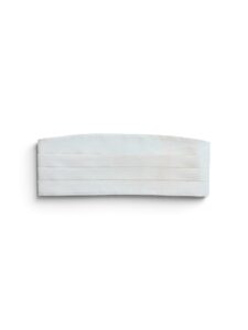Ivory Self-Patterened Cummerbund