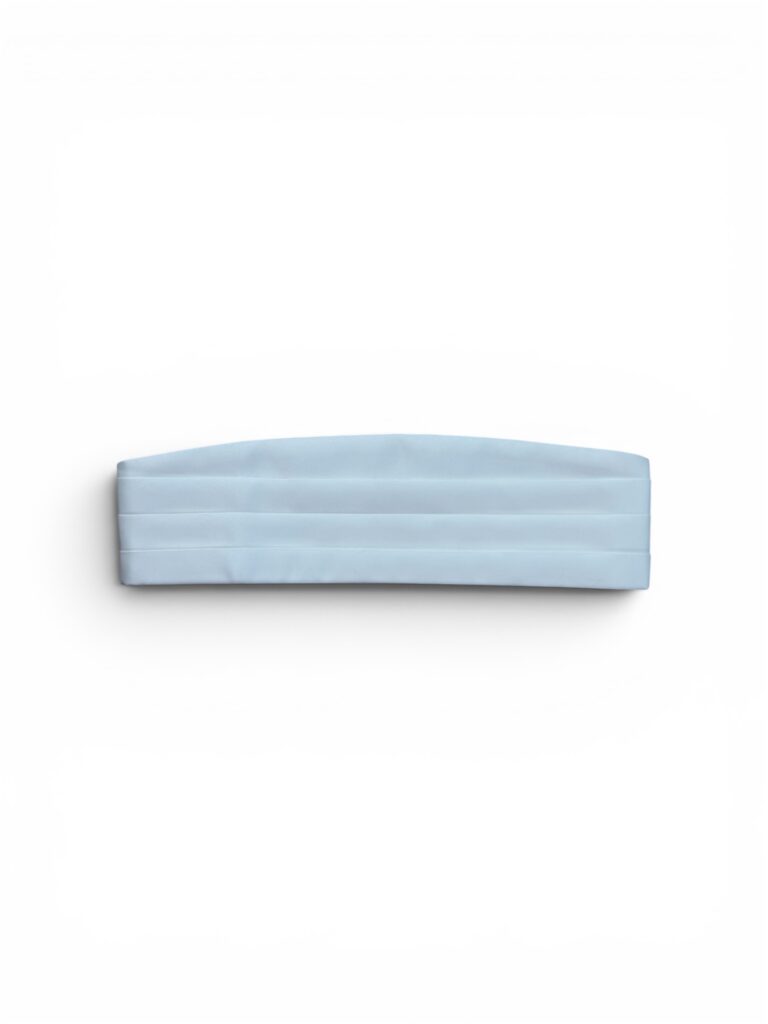 White Cummerbund