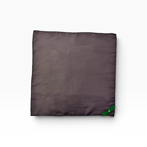 Dark Grey Pocket Square