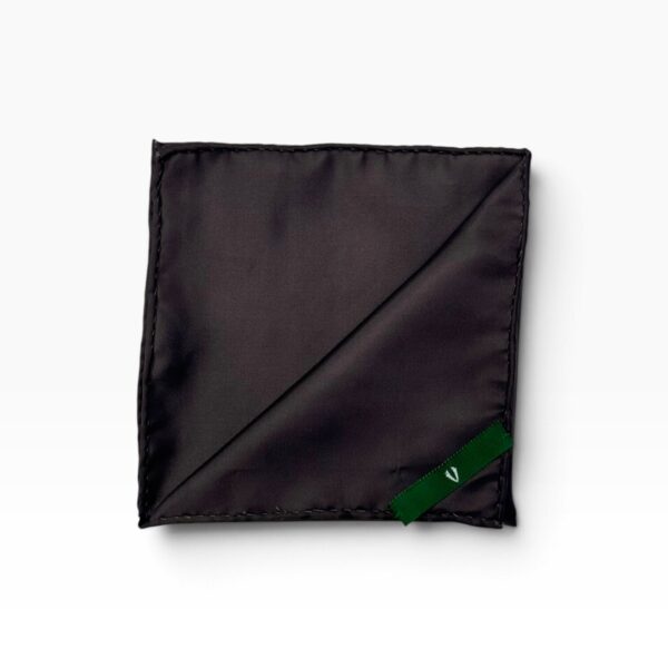 Dark Grey Pocket Square