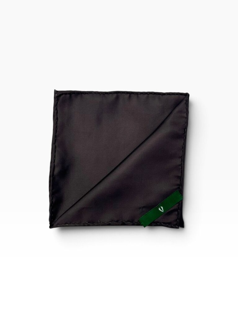 Dark Grey Pocket Square