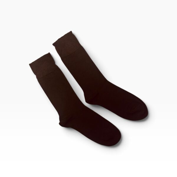 Coffee Brown Bamboo Socks