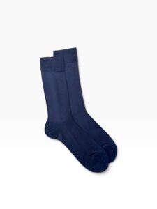 French Blue Bamboo Socks