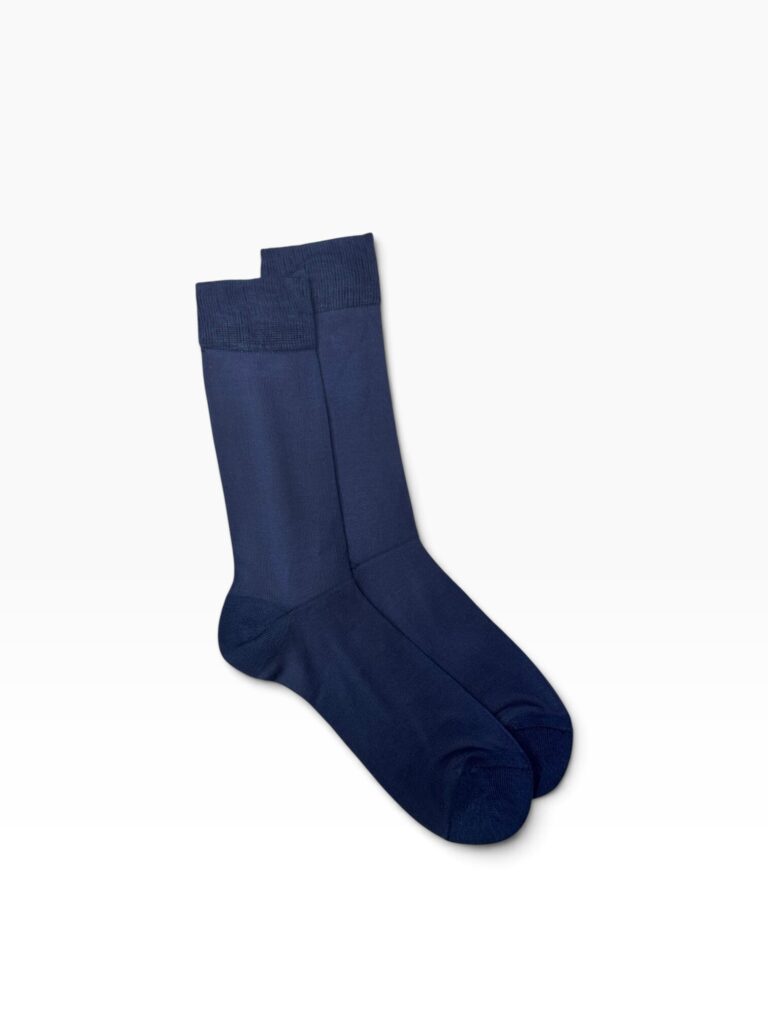 French Blue Bamboo Socks