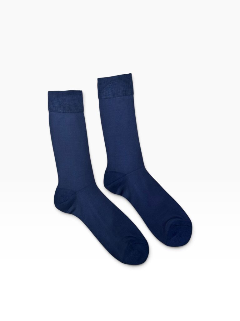 French Blue Bamboo Socks