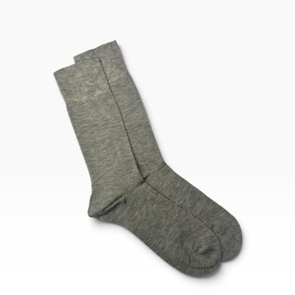 Grey Bamboo Dress Socks