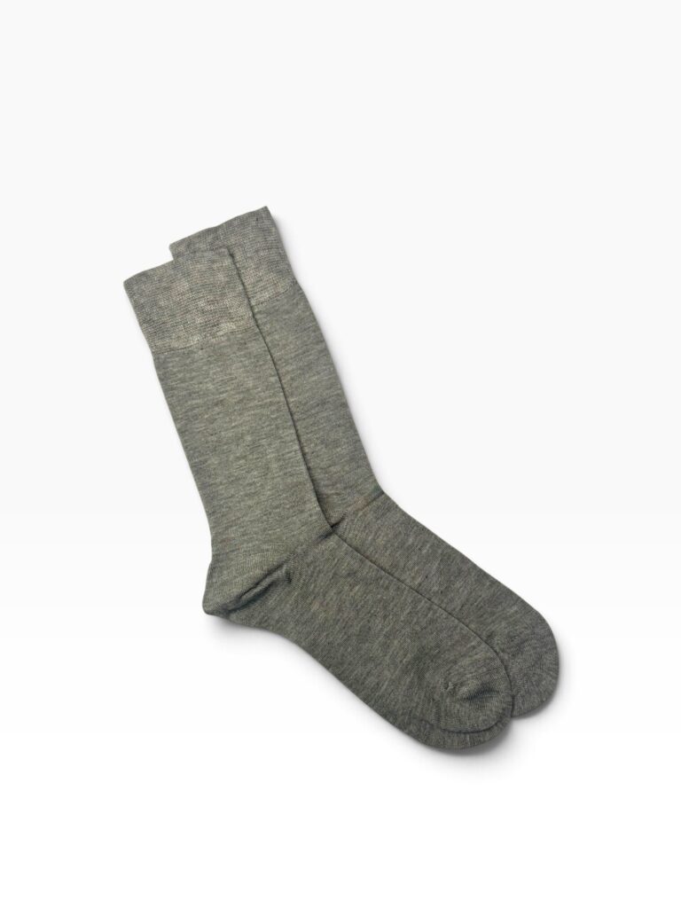 Grey Bamboo Dress Socks