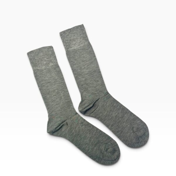 Grey Bamboo Dress Socks