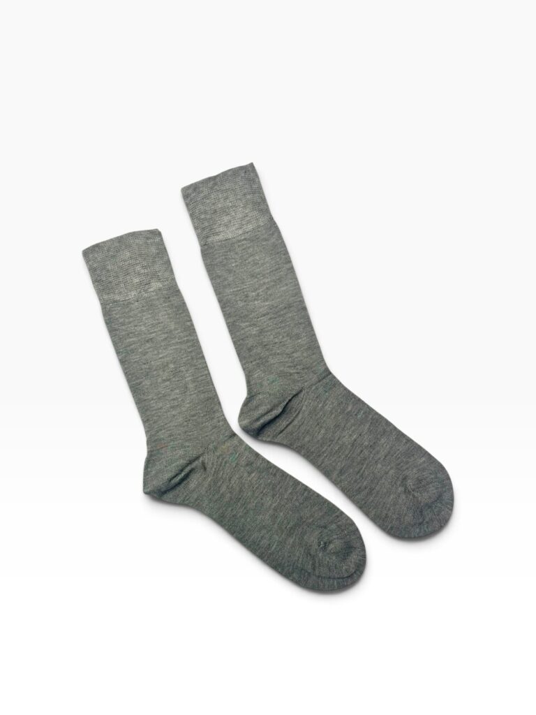 Grey Bamboo Dress Socks