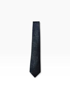 Black Monochrome Tie