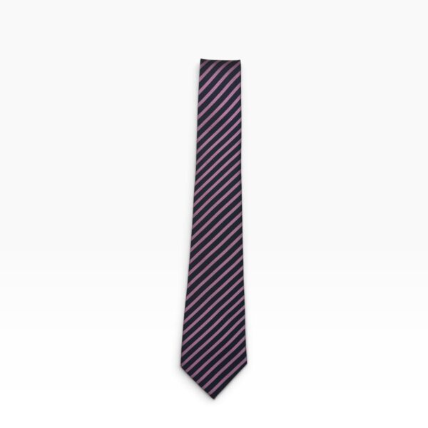 Pink & Navy Blue Tie