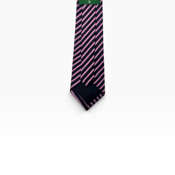 Pink & Navy Blue Tie