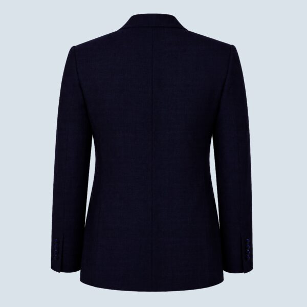 Ink Blue Double-Breasted Blazer