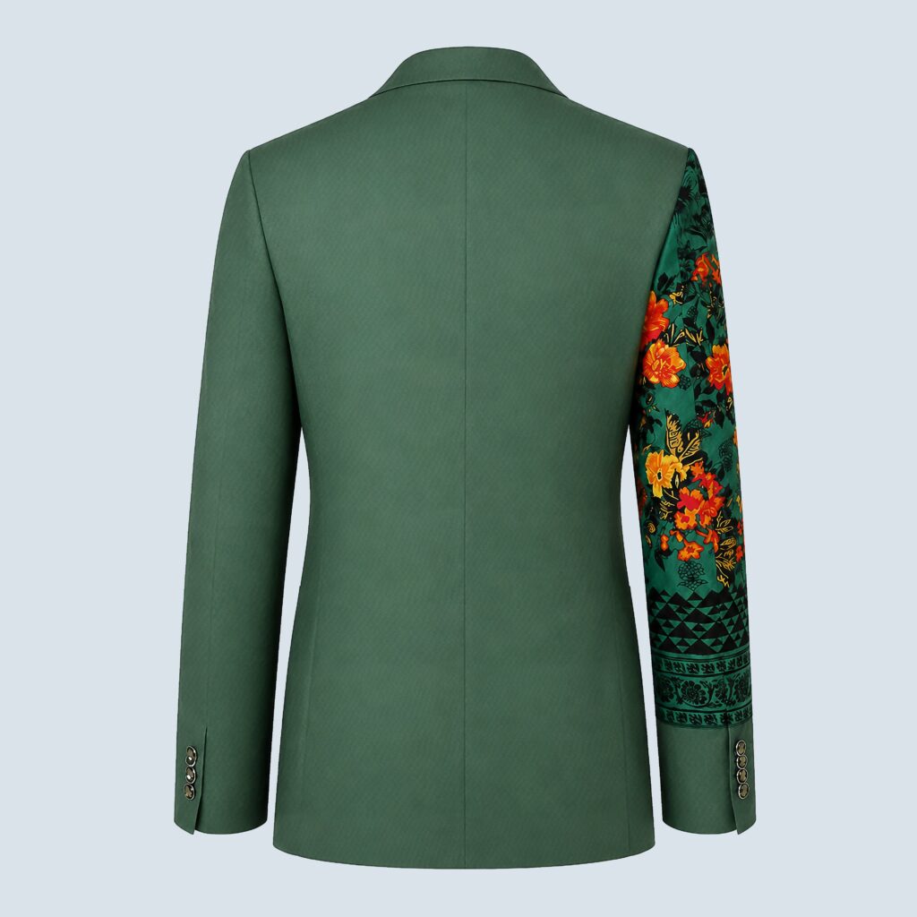 Green Botanique Designer Blazer