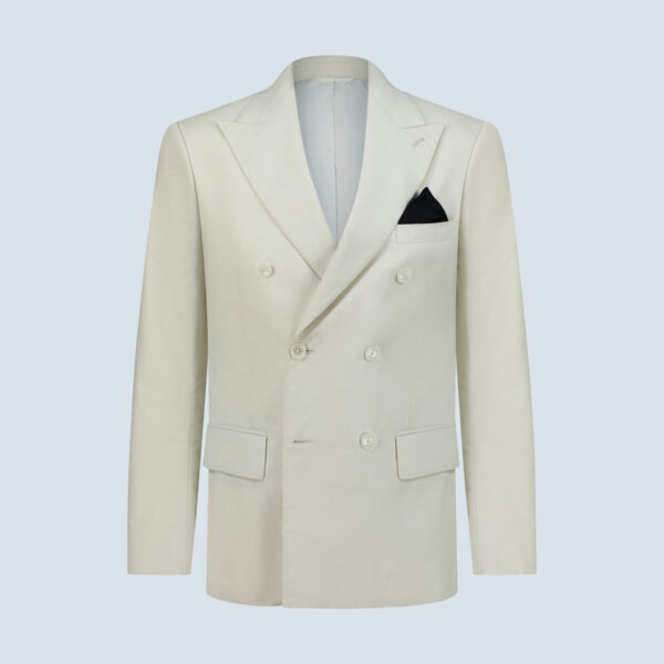 Ivory Lightweight Semi-Formal Blazer