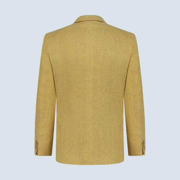 Mustard Yellow Linen Blazer