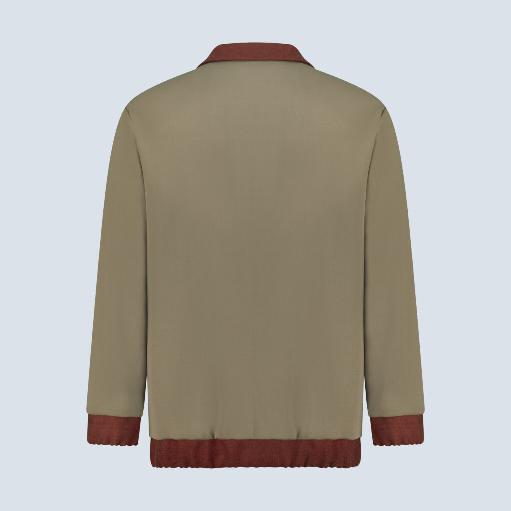 Dusty Camel Cashmerino Bomber Jacket