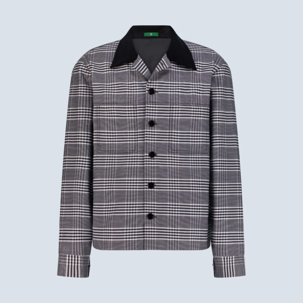 Black & White Checkered Jacket