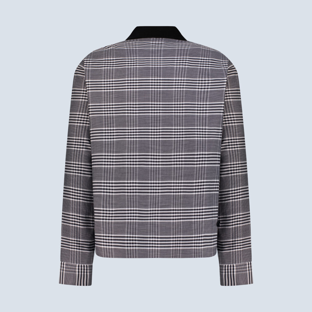 Black & White Checkered Jacket