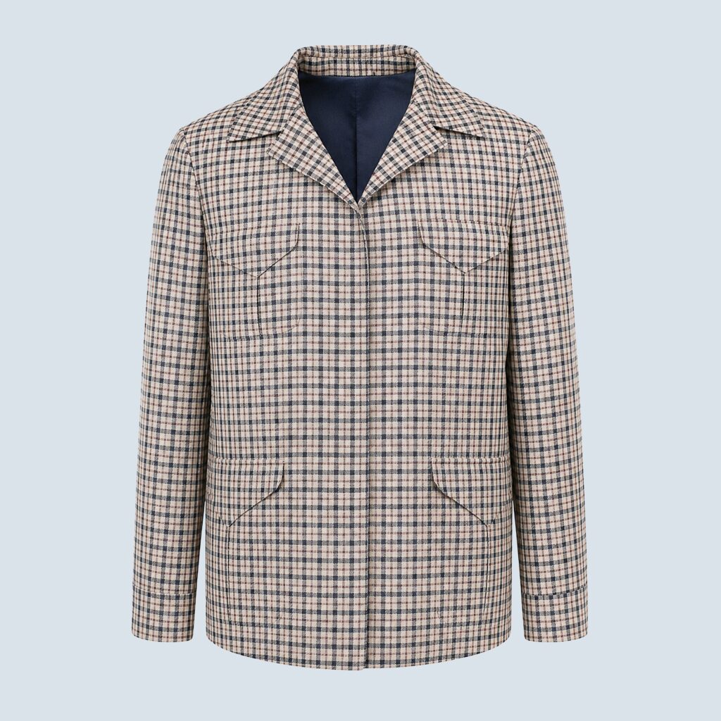 Wool Safari Rever Jacket