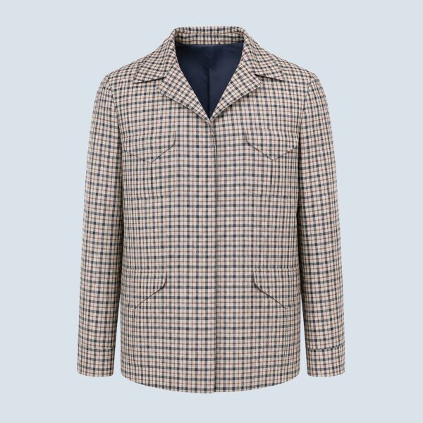 Wool Safari Rever Jacket