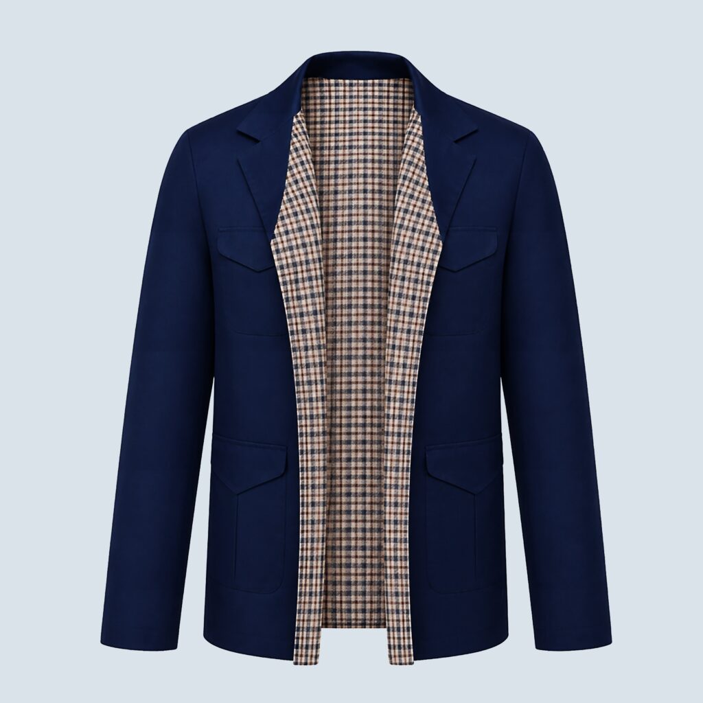Wool Safari Rever Jacket