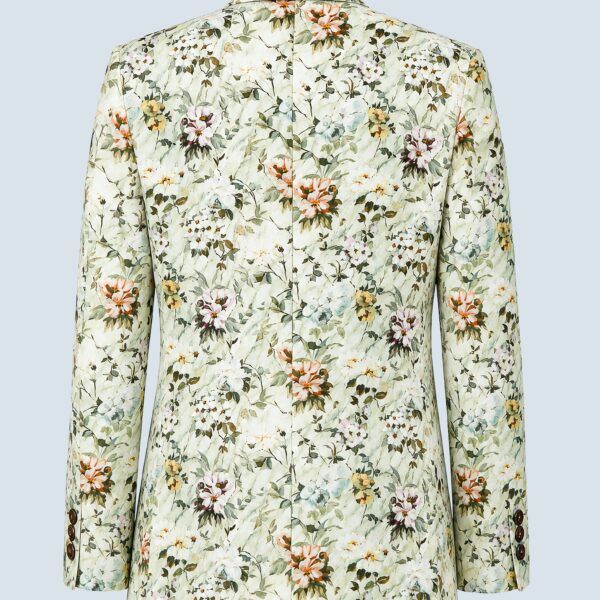 Gardenia Green Designer Jacket