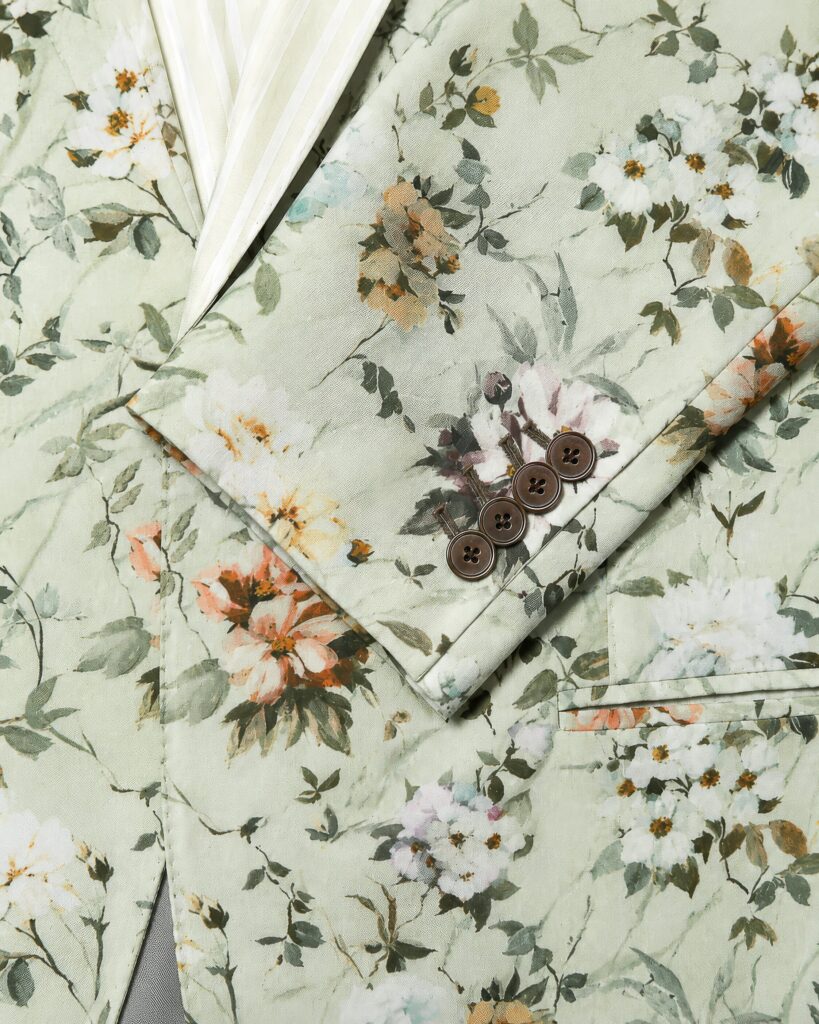 Gardenia Green Designer Jacket