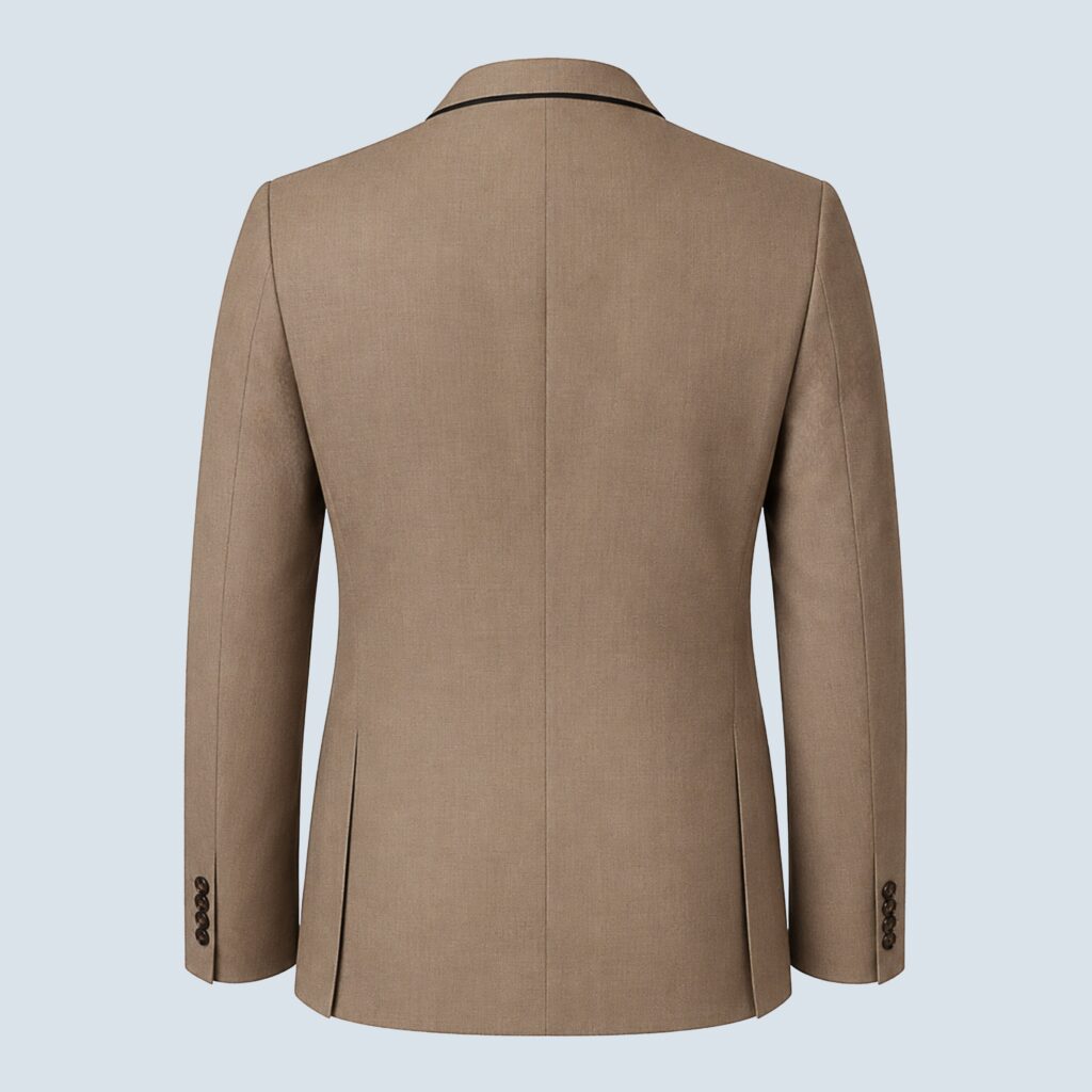 Navy & Khaki Rever Jacket