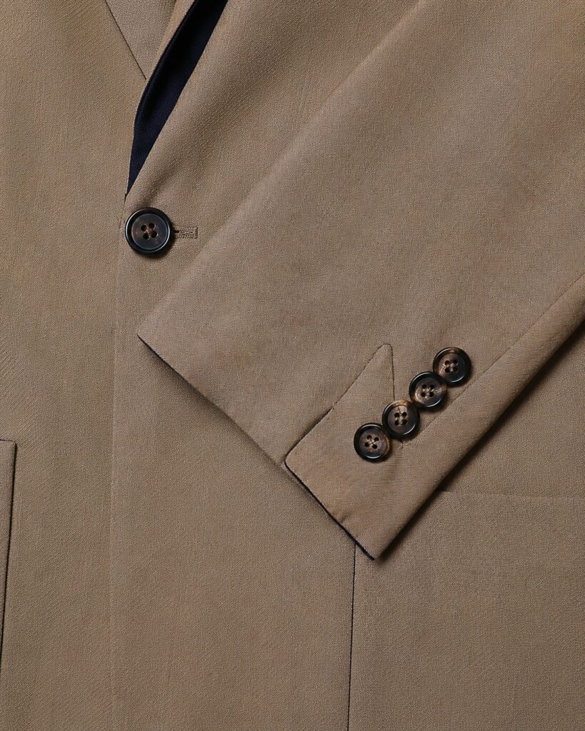 Navy & Khaki Rever Jacket