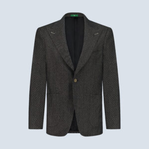 Tobacco Green Dobby Denim Jacket
