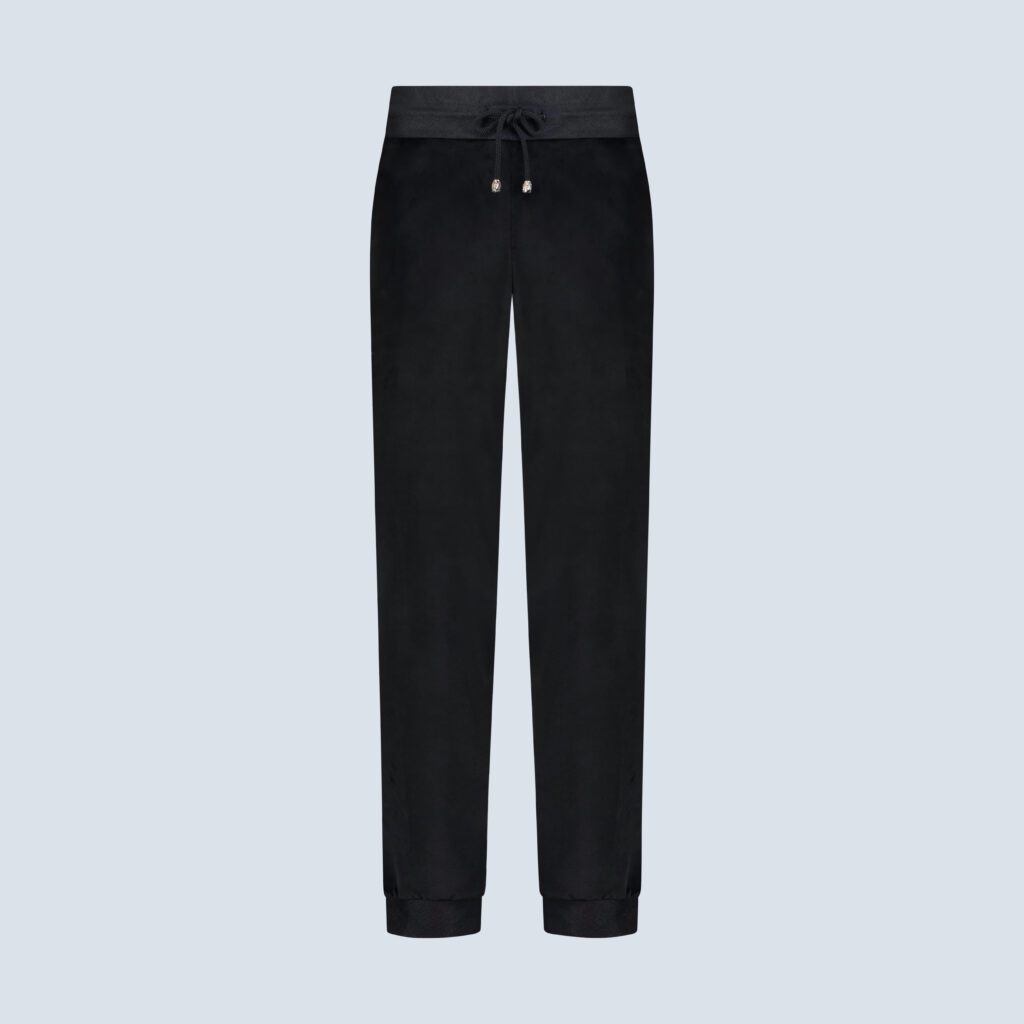 Black Velvet Joggers