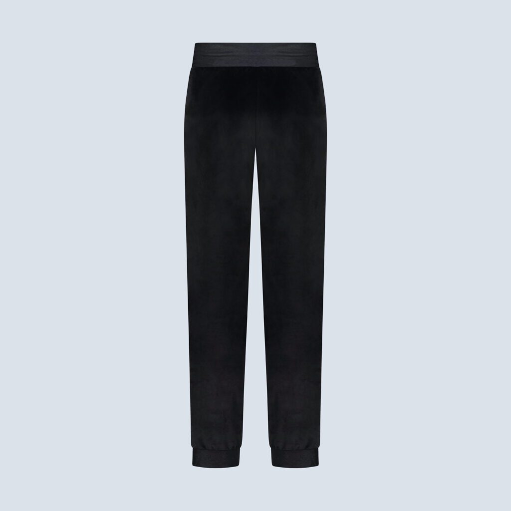 Black Velvet Joggers