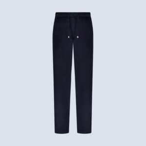 Deep Blue Velvet Joggers