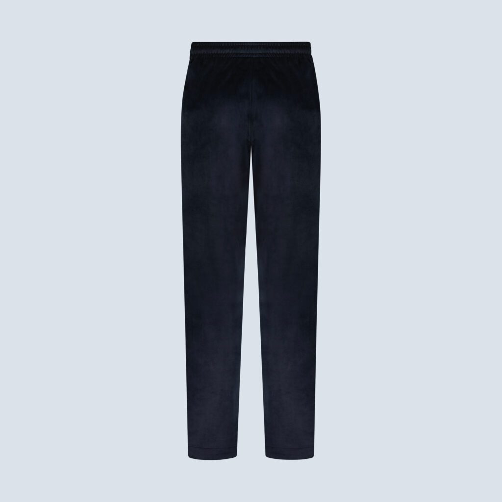 Deep Blue Velvet Joggers