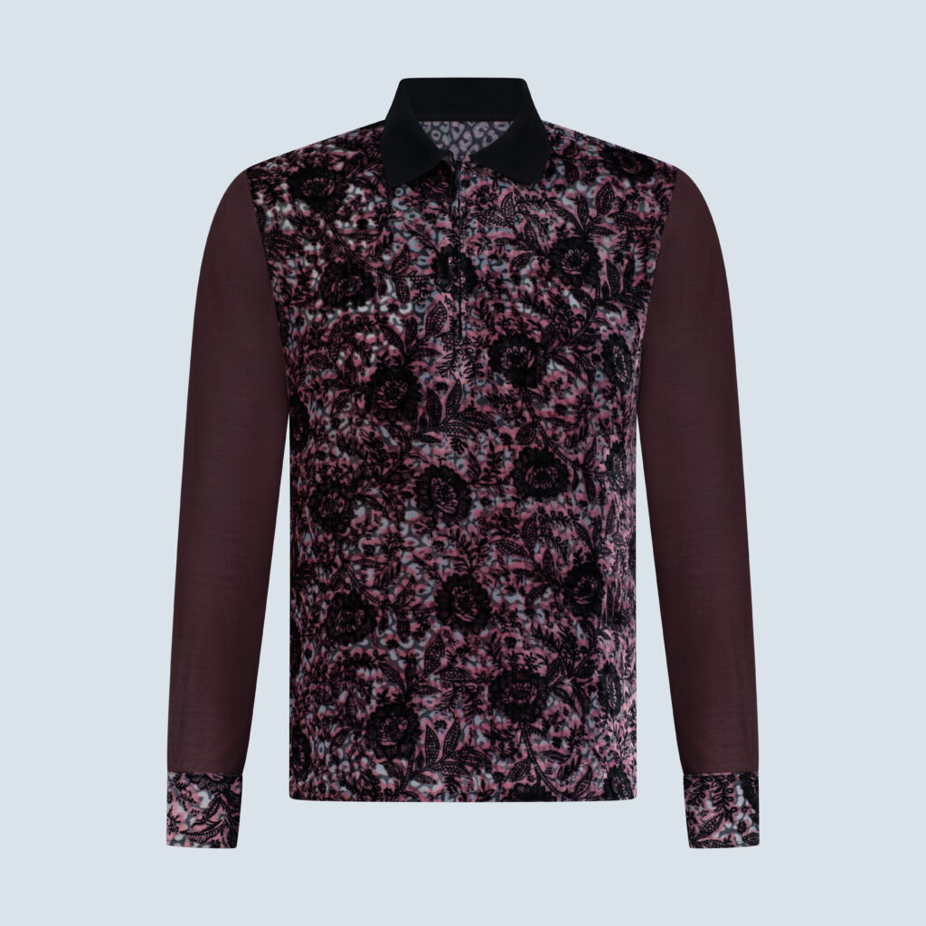 Purple Velvet Knit