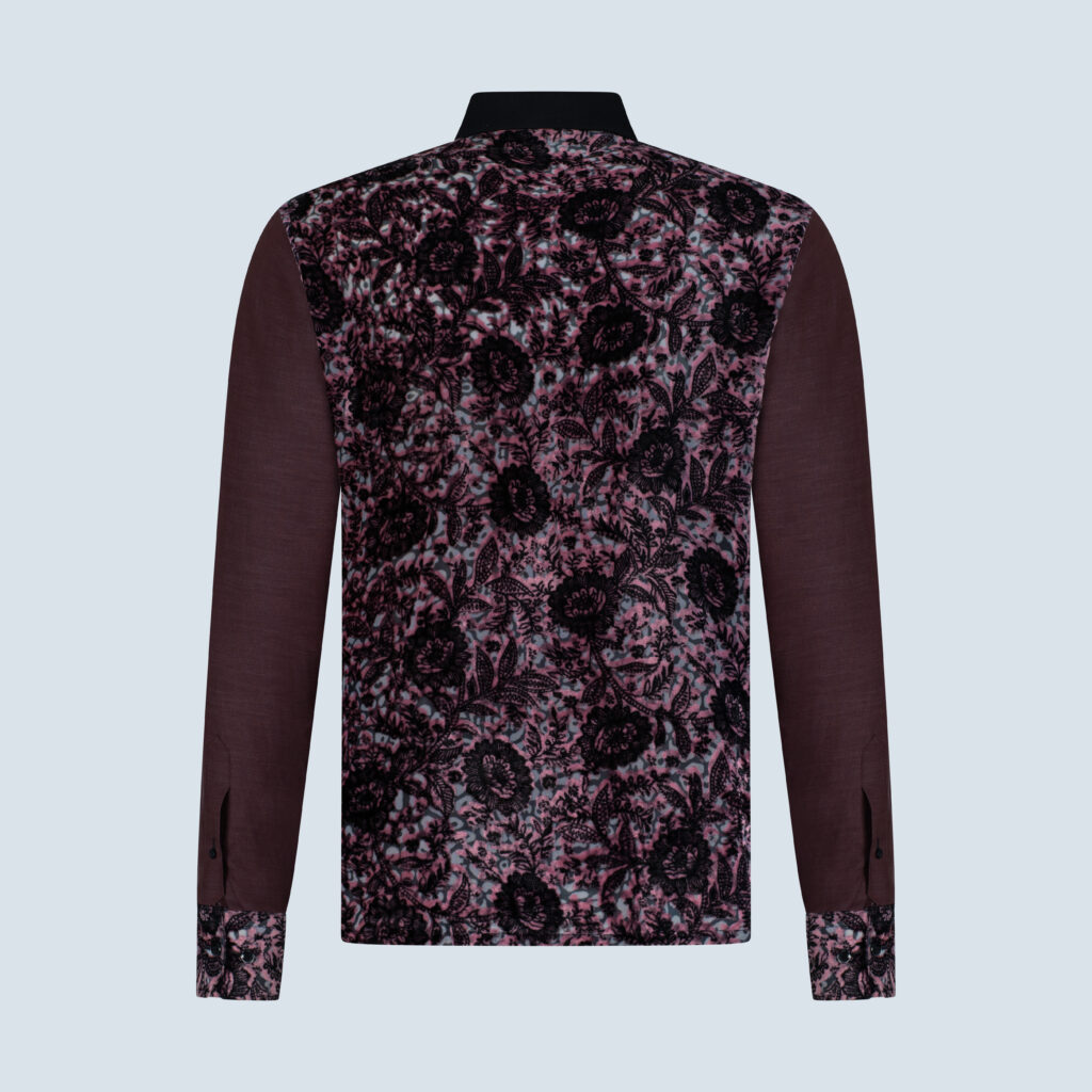 Purple Velvet Knit