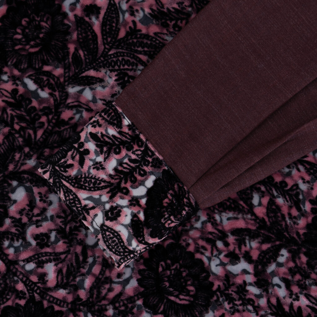 Purple Velvet Knit