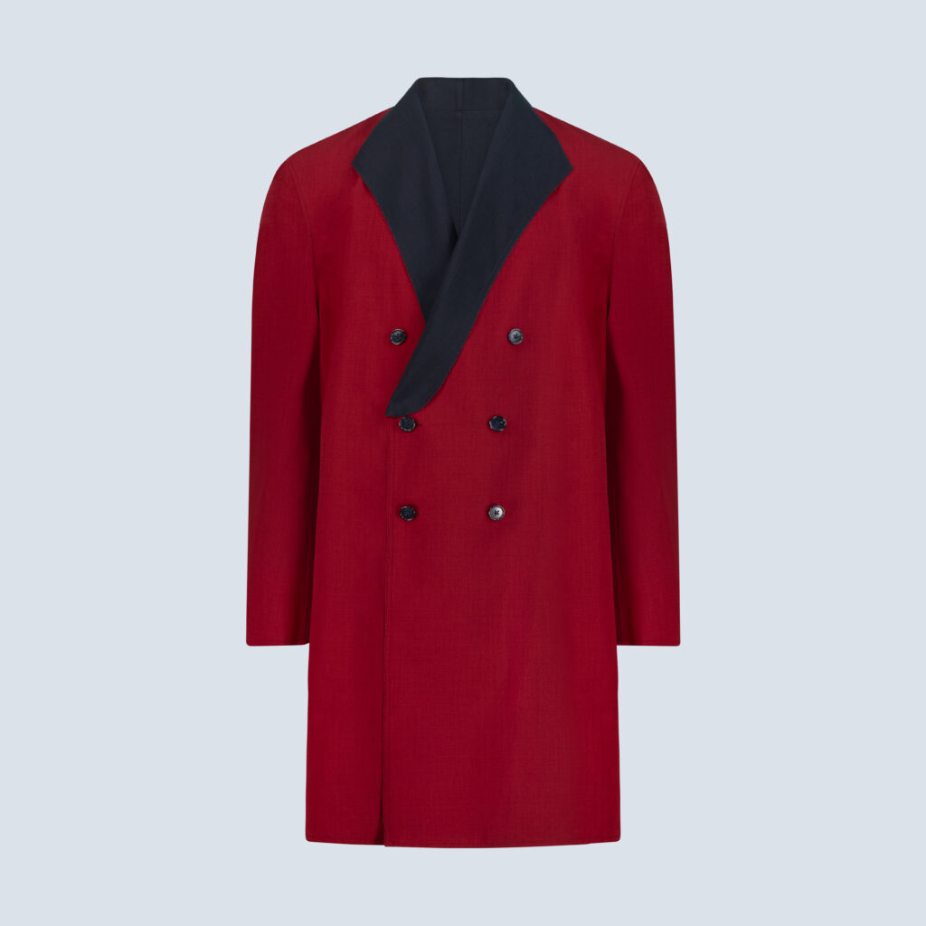 REVER Double-Faced Merino Wool Overcoat