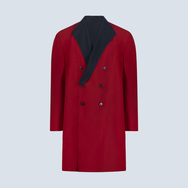 REVER Double-Faced Merino Wool Overcoat