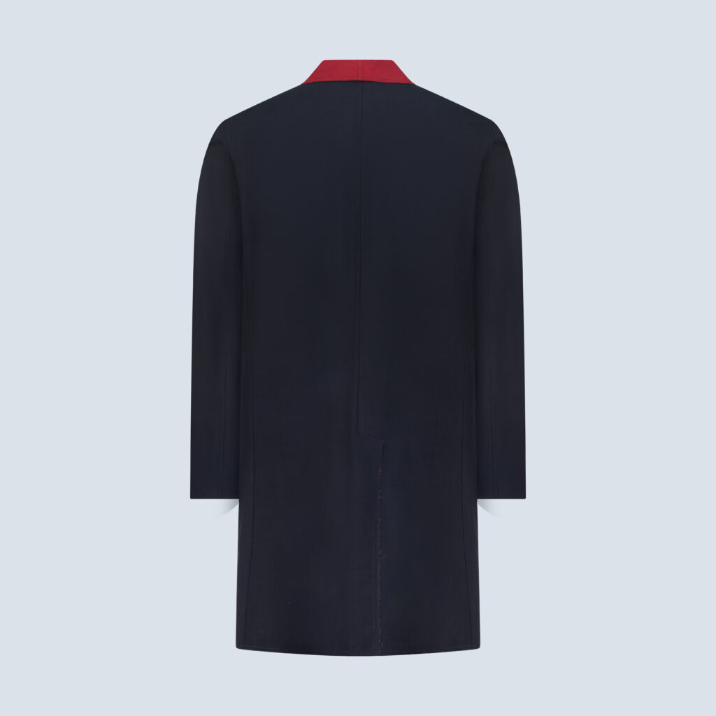 REVER Double-Faced Merino Wool Overcoat